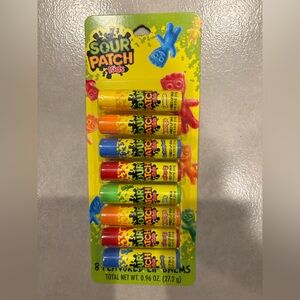 Sour Patch Kids Lip Balms Set of 8 NWT
